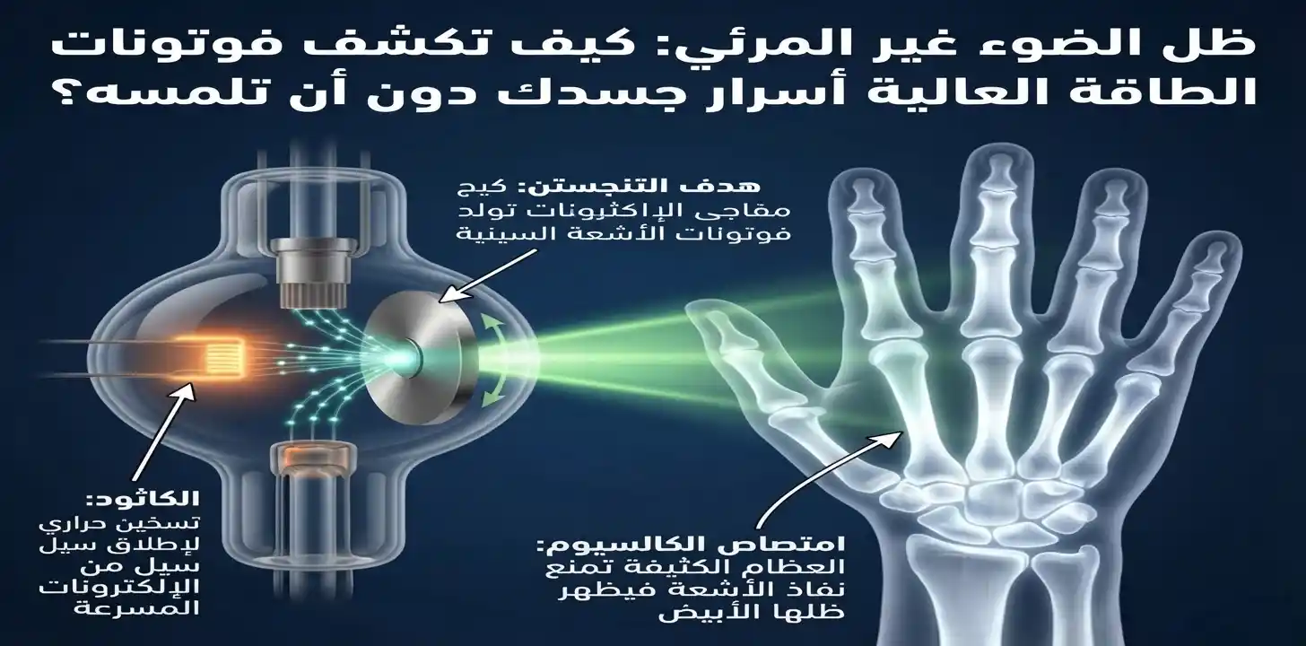 كيفية عمل جهاز الأشعة السينية